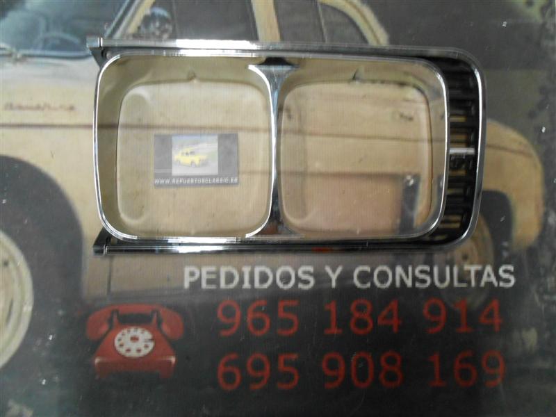 BI20 CERQUILLO BISEL FARO IZQUIERDO SEAT 1430 CROMADO-NEGRO