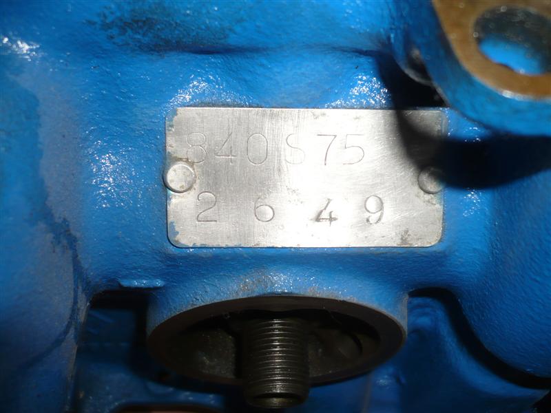 DA27 BLOQUE MOTOR RENAULT 5 ALPINE TURBO CODIGO 840