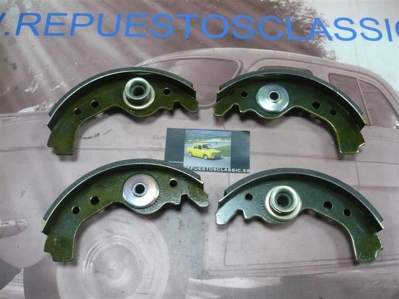 TV1177 ZAPATAS FRENO TRASERAS O DELANTERAS SEAT 600, 850 TRASERAS SEAT 127, PANDA, 128, 1200 SPORT, 128