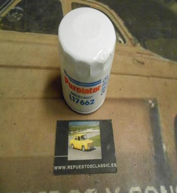 F122 FILTRO ACEITE PUROLATOR L17662 PEUGEOT  , CITROEN  , RENAULT , FIAT