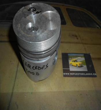 PS37 PISTON MERCEDES MOTOR 1988 cc DIAM. 87 mm SEG. 2 - 2 - 4 BULON 26 mm SIN BULON , CON SEGMENTOS