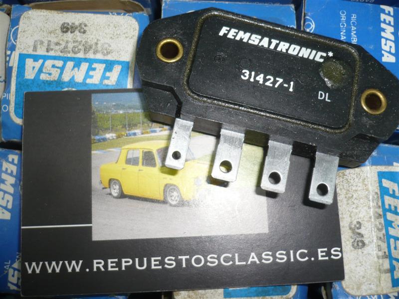 31427-1 MODULO ENCENDIDO PASTILLA DISTRIBUIDOR DELCO FEMSATRONIC TODOS LOS MODELOS SEAT, FIAT, FORD Y RENAULT