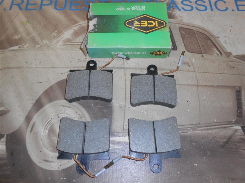 P041 PASTILLAS DE FRENO DELANTERAS CITROEN GS/GSA