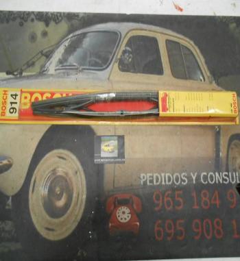 JUEGO ESCOBILLAS LIMPIAPARABRISAS VEHICULO INDUSTRIAL 500mm BOSCH 914 MERCEDES, RENAULT, SAVIEM