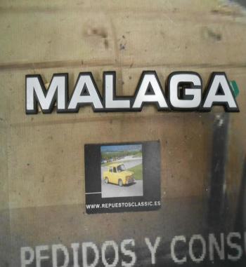 ANA102 ANAGRAMA SEAT MALAGA