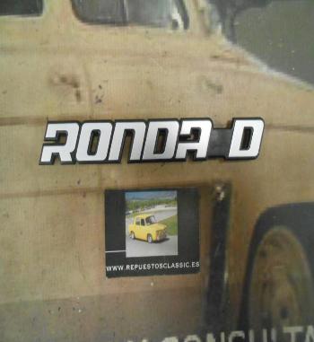 ANA109 ANAGRAMA SEAT RONDA D