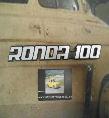 ANA111 ANAGRAMA SEAT RONDA 100 MEDIDA 225x27mm