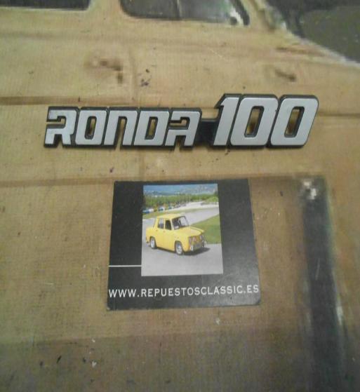 ANA112 ANAGRAMA SEAT RONDA 100 MEDIDA 180x18mm