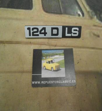 ANA135 ANAGRAMA SEAT 124 D LS MEDIDA 123x18mm