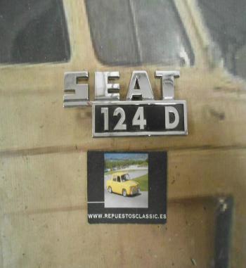 ANA138 ANAGRAMA SEAT 124 D METALICO