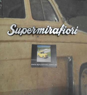 ANA162 ANAGRAMA SEAT 131 SUPERMIRAFIORI METAL