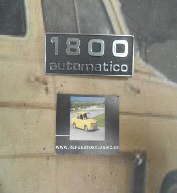 ANA177 ANAGRAMA SEAT 132 1800 AUTOMATICO MEDIDA 118x38mm