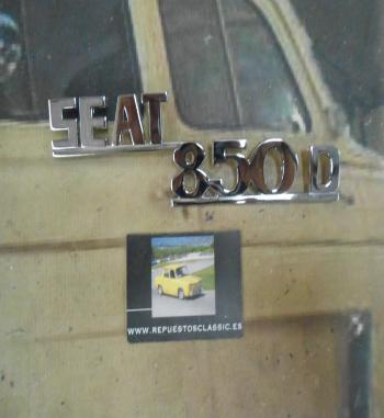 ANA213 ANAGRAMA SEAT 850 D METALICO