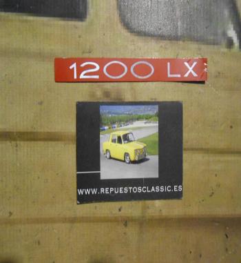 ANA228 ANAGRAMA SIMCA 1200 LX SIN BASE