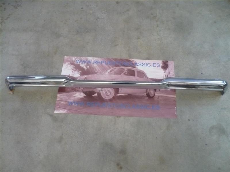 PAR113 PARAGOLPES TRASERO, REAR BUMPER FORD TAUNUS MKI, ORIGINAL FORD 1471816