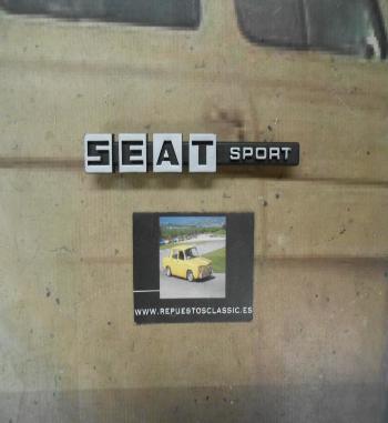 ANA259 ANAGRAMA SEAT SPORT BOCANEGRA