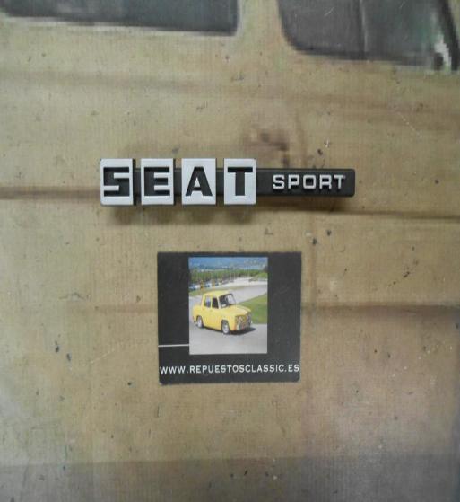 ANA259 ANAGRAMA SEAT SPORT BOCANEGRA