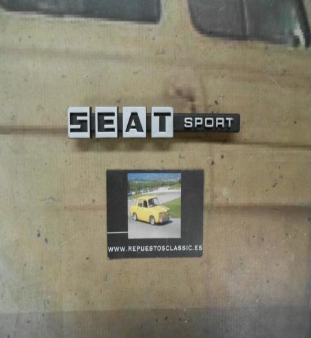 ANA259 ANAGRAMA SEAT SPORT BOCANEGRA
