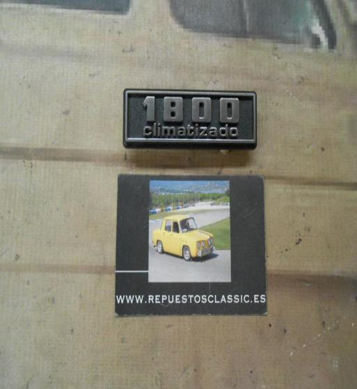 ANA261 ANAGRAMA SEAT 132 1800 CLIMATIZADO MEDIDA 75x23mm