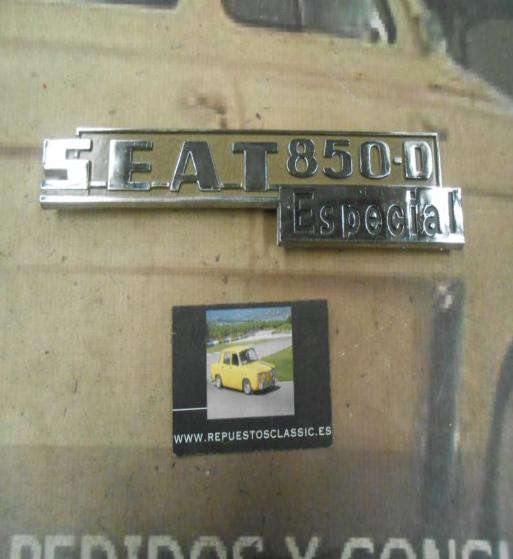 ANA268 ANAGRAMA TRASERO SEAT 850 ESPECIAL PLASTICO