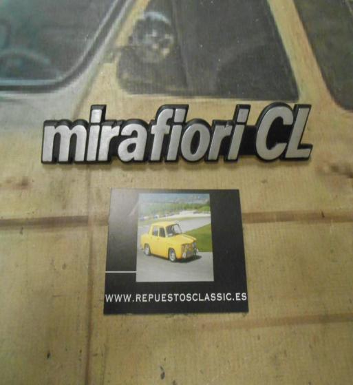 ANA307 ANAGRAMA SEAT 131 MIRAFIORI CL 185x30mm