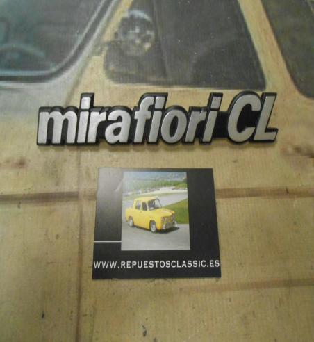 ANA307 ANAGRAMA SEAT 131 MIRAFIORI CL 185x30mm