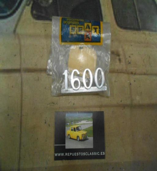 ANA309 ANAGRAMA SEAT 1600 METAL CROMADO