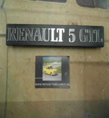 ANA352 ANAGRAMA RENAULT 5 GTL 235x35mm