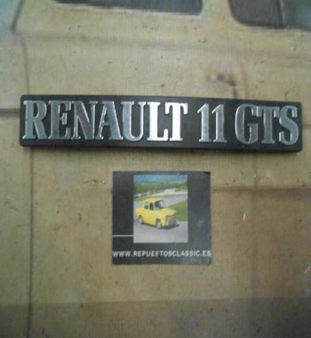 ANA356 ANAGRAMA RENAULT 11 GTS 240x30mm
