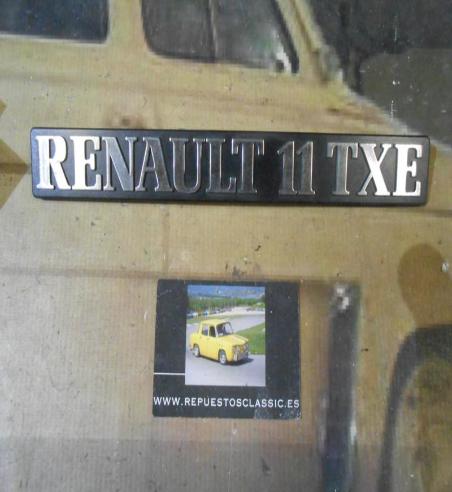 ANA358 ANAGRAMA RENAULT 11 TXE 245x30mm