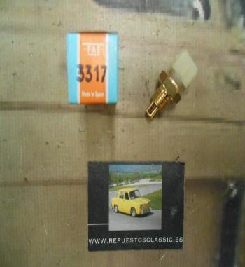 3317 SENSOR, TEMPERATURA DEL AIRE DE ADMISIÓN CHEVROLET, DAEWOO, RENAULT, VOLVO, MEDIDA ROSCA : M14x1,5