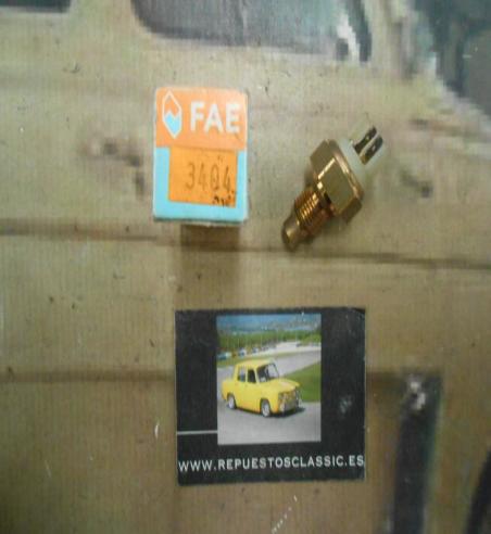 3404 TERMORRESISTENCIA TERMOCONTACTO TEMPERATURA REFRIGERANTE RENAULT CLIO I, ESPACE, R19, R21, TRAFIC,  ROSCA M14x1.25  PUNTO D