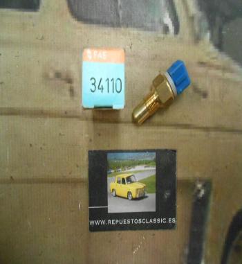 3411 TERMORRESISTENCIA TERMOCONTACTO CITROEN AX, BERLINGO, EVASION, JUMPER I, XANTIA I, II, XM, XSARA, ZX, PUNTO DE CONMUTACION 