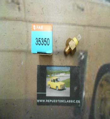 3535 TERMOCONTACTO DE TEMPERATURA, TESTIGO DE LÍQUIDO REFRIGERANTE VOLKSWAGEN, AUDI, SEAT, SKODA