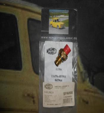 116596489901 MANOCONTACTO ACEITE MAGNETI MARELLI ROSCA 14X1.5 ALFA ROMEO, FIAT, LANCIA
