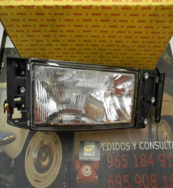 0318055314 PI1 FARO DELANTERO DERECHO IVECO EUROCARGO 91-->03 H4/H3 REGULADOR ELECTRICO SIEM, BOSCH, MAGNETI MARELLI, CARELLO