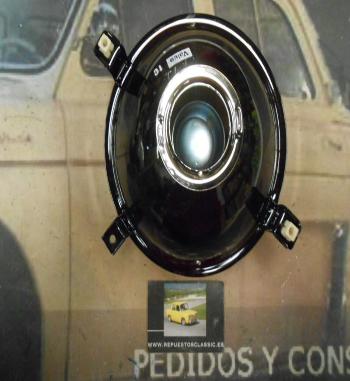 29358 PI1 FARO DERECHO/IZQUIERDO IVECO 84-->89 FOCO EUROPEO DIFUSOR PLATA SIEM, BOSCH, MAGNETI MARELLI, CARELLO