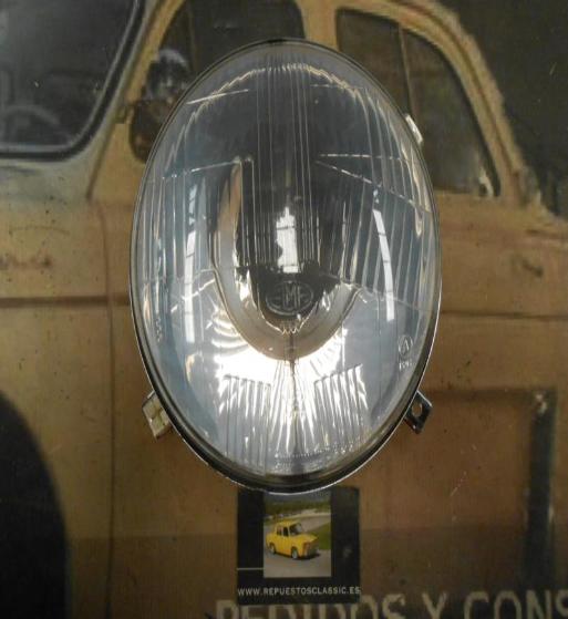 29358* PI1 FARO DERECHO/IZQUIERDO IVECO 84-->89 FOCO EUROPEO DIFUSOR NEGRO SIEM, BOSCH, MAGNETI MARELLI, CARELLO