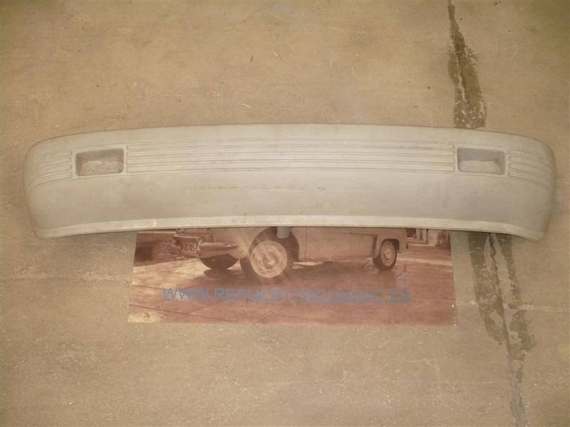 J14-7 PARAGOLPES TRASERO RENAULT 5 GRIS PRIMERA SERIE SIN CATADIOPTRICO