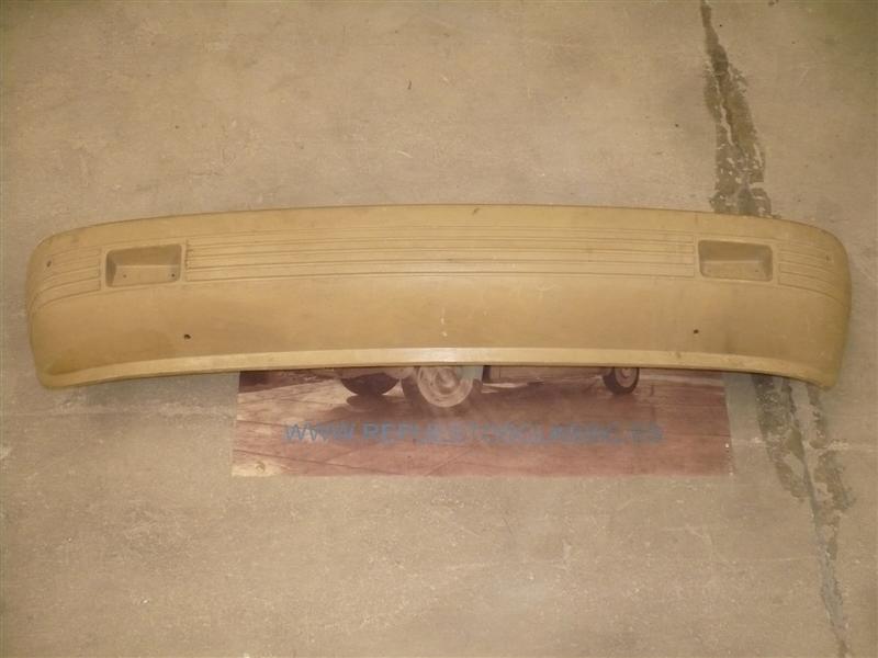 J14-8 PARAGOLPES TRASERO RENAULT 5 BEIGE PRIMERA SERIE SIN CATADIOPTRICO