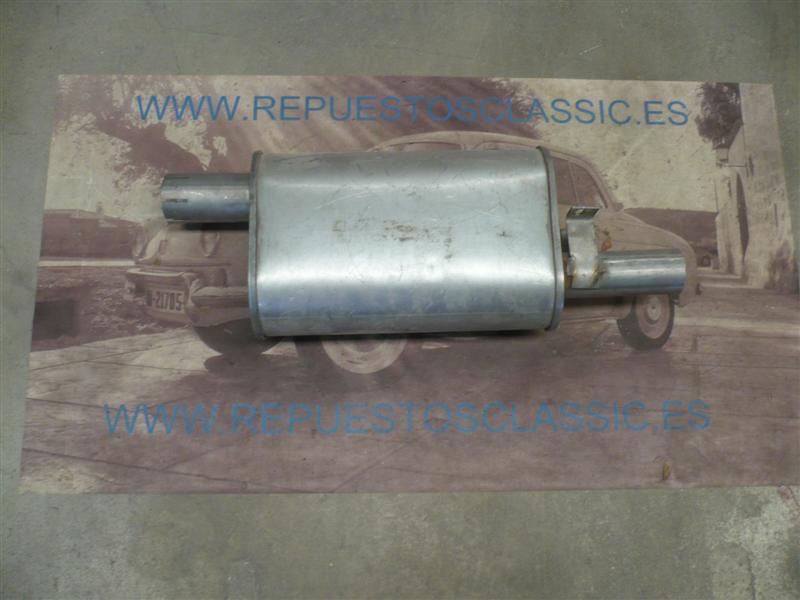 ALPINE04 SILENCIOSO TRASERO RENAULT 5 ALPINE TURBO TIPO ORIGEN HOMOLOGADO