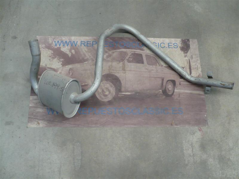 1140 SILENCIOSO ESCAPE DELANTERO RENAULT 6 (78-->)