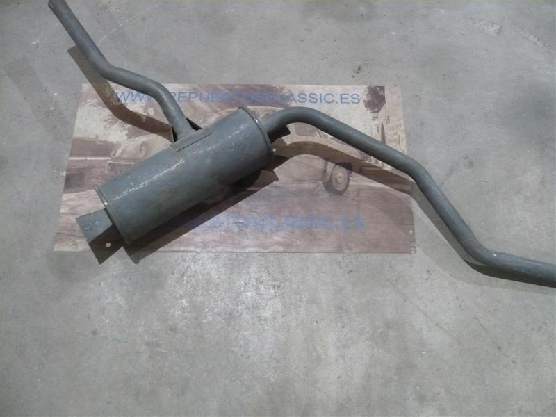 1212 SILENCIOSO ESCAPE SIMCA 1200 GT, TI, GL, GLS, LS, GLE, LX (77-->)